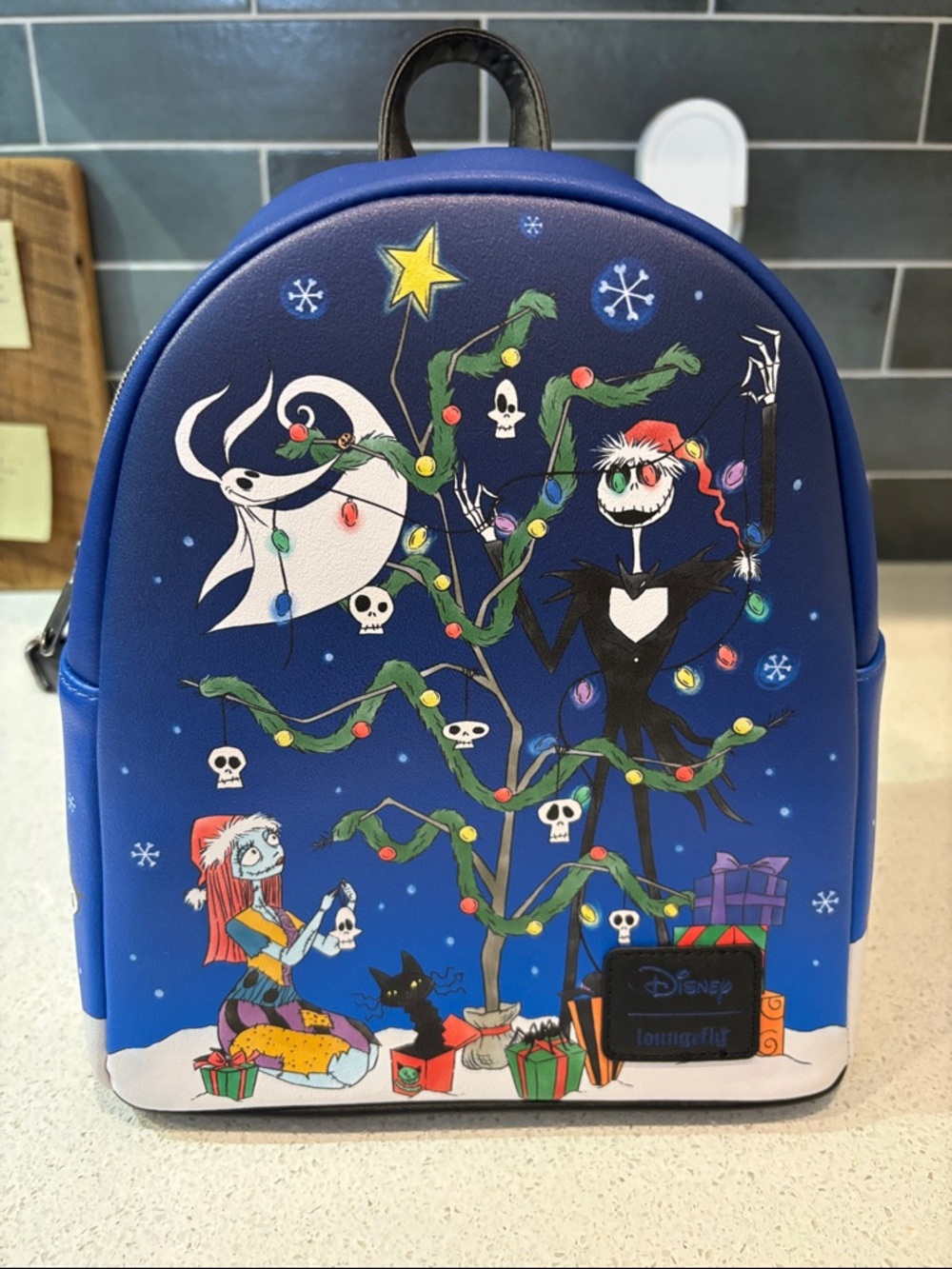 The Nightmare Before Christmas Jack Skellington Backpack Soft Tag NWT